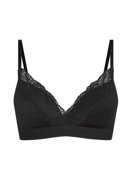 Sophie Padded Non-Underwired Bra, Black