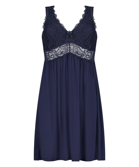 Nova Jersey Slip Dress, Blue