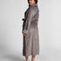 Soft Fleece Bathrobe, Gray