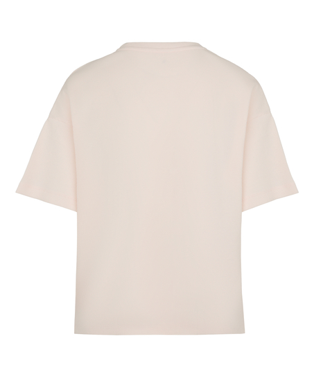 Pyjama Top Waffle, Pink