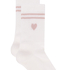 Cotton Crew Socks, White