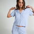 Essential Jersey Short-Sleeved Jacket, Blue