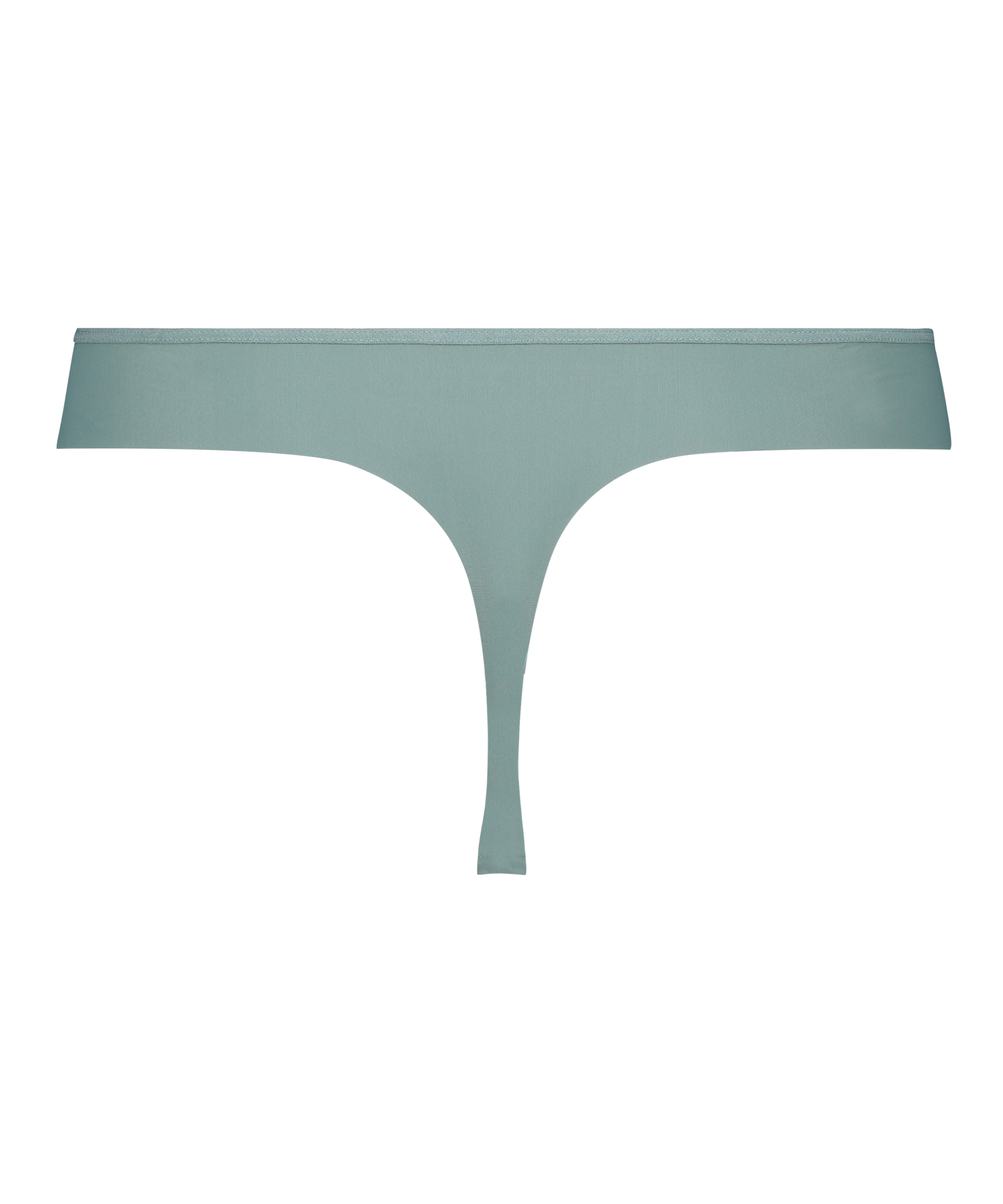Invisible thong Stripe mesh, Green, main