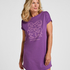 Round Neck Nightshirt, Purple