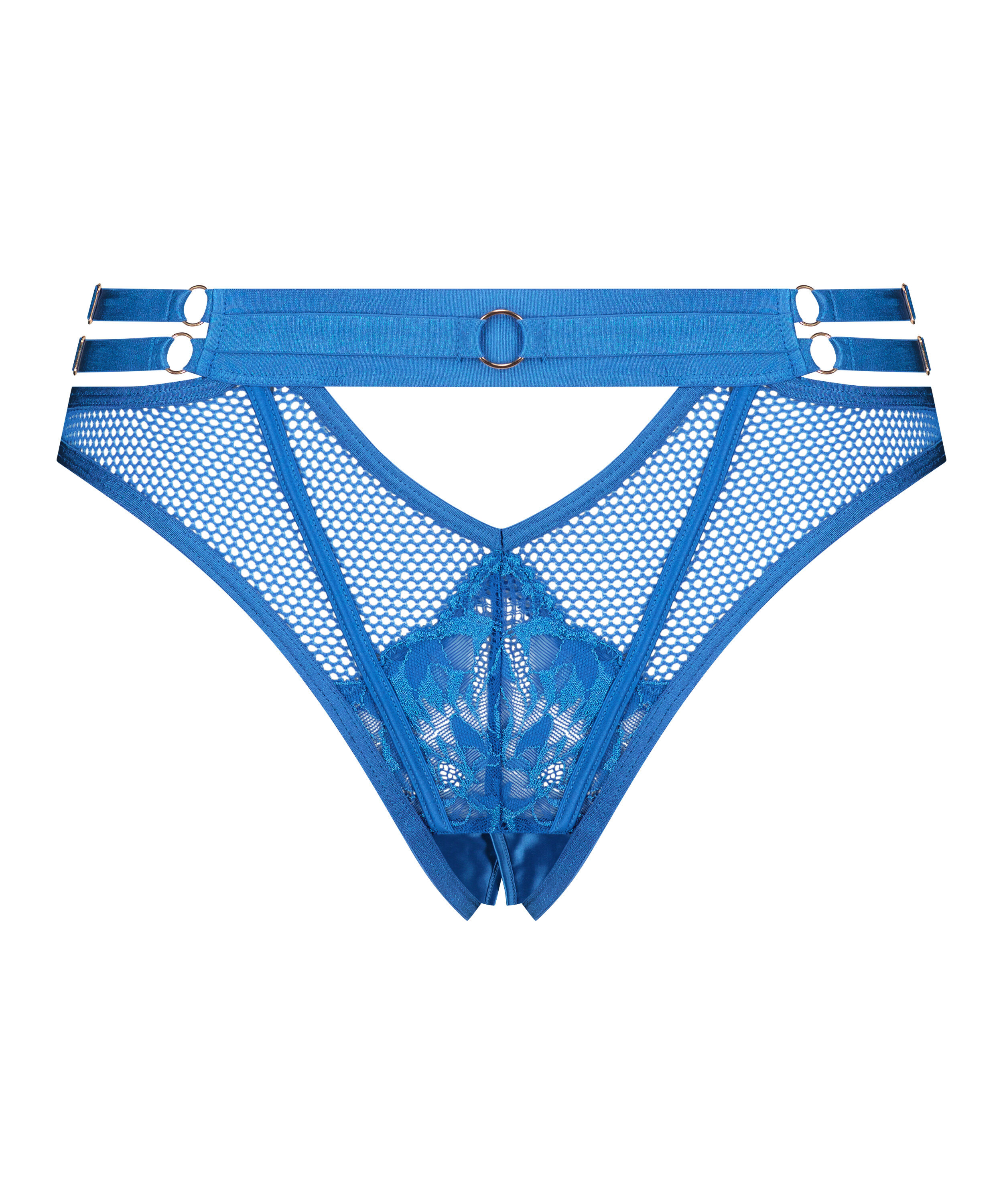Pleasure Open-Crotch Brazilian Knickers - Brazilian Panties