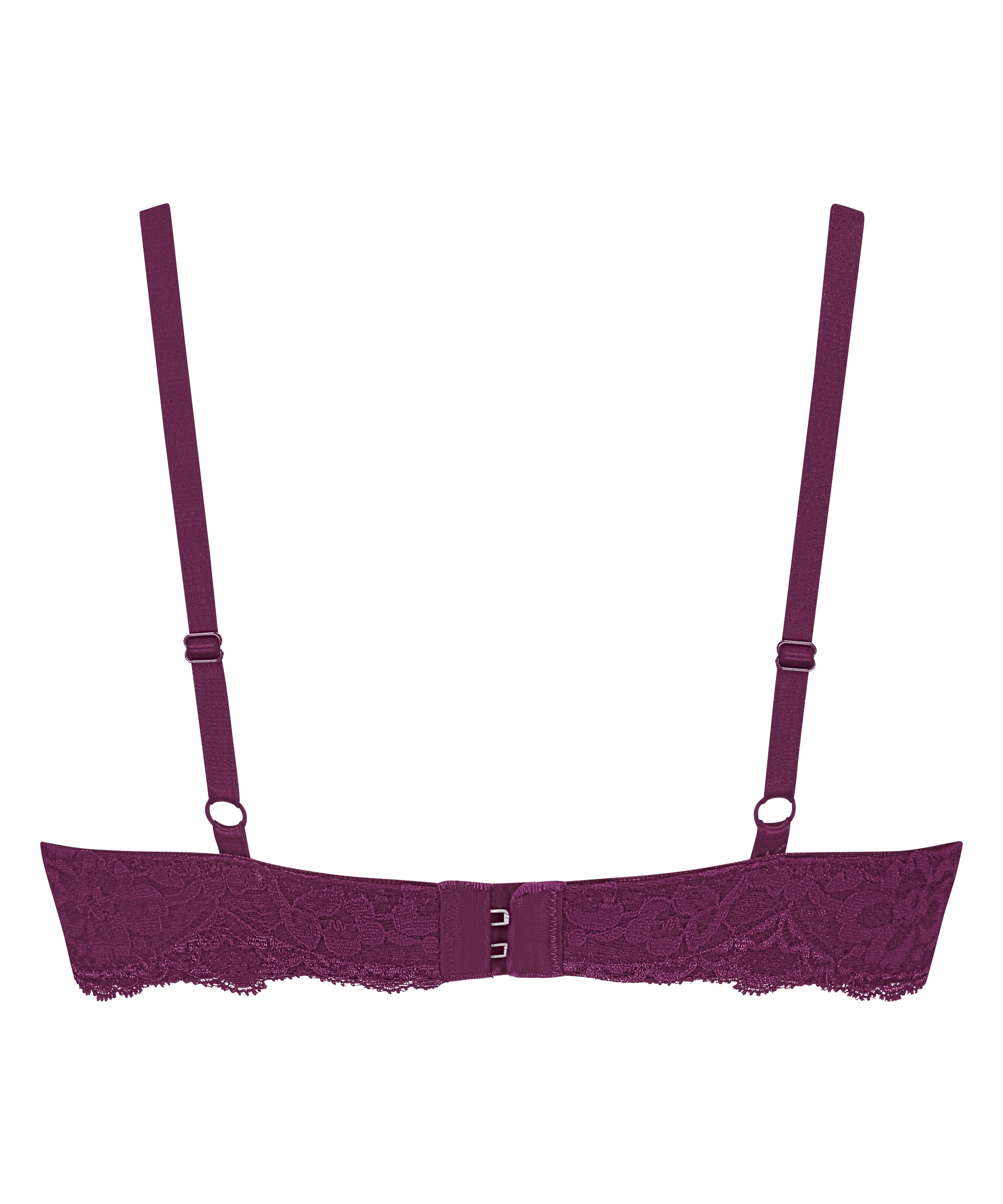 Marine Padded Underwired Bra, Purple, main