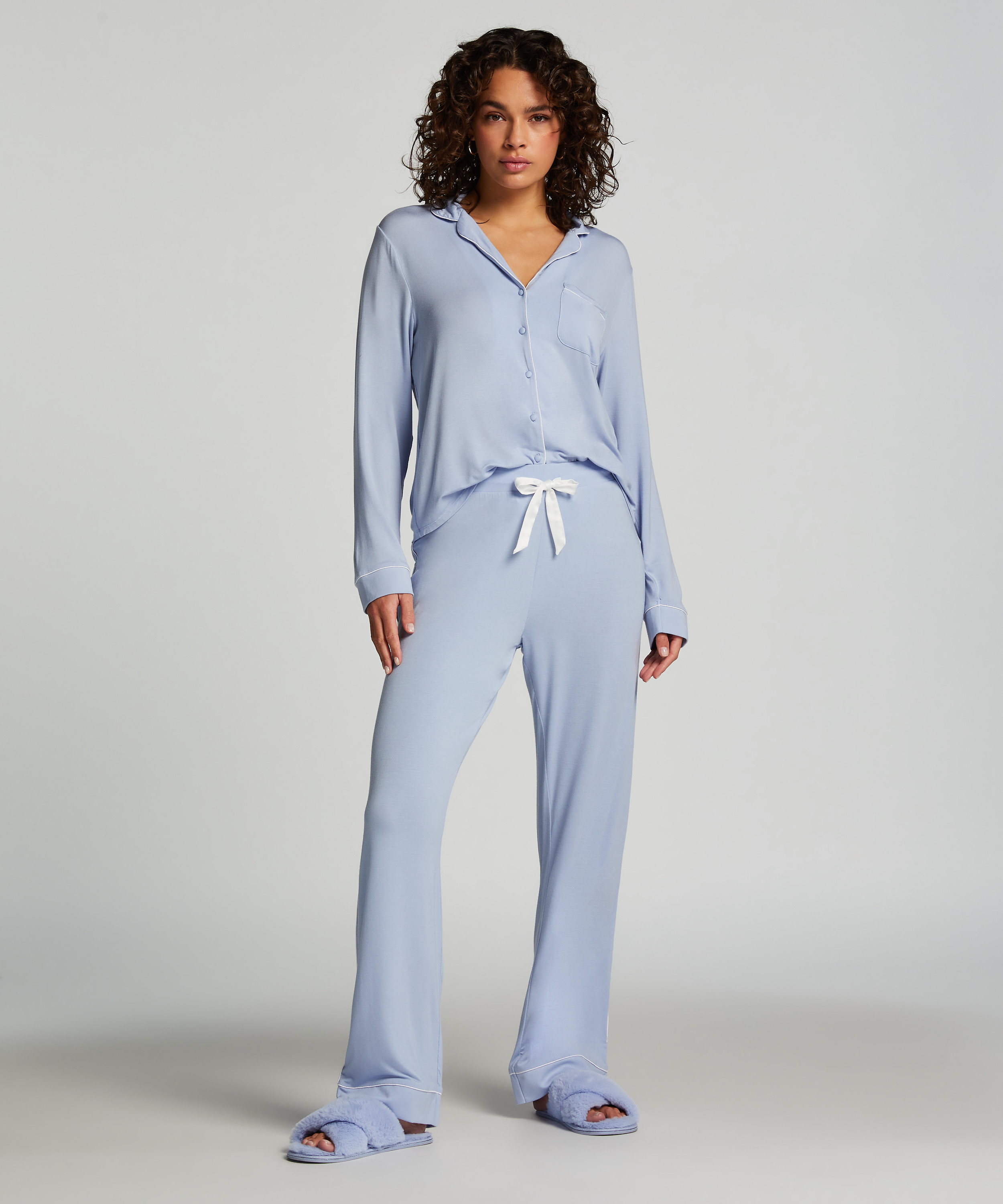 Essential Jersey Long-Sleeved Jacket, Blue, main