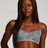 Luna Non-Padded Underwired Bra, Blue