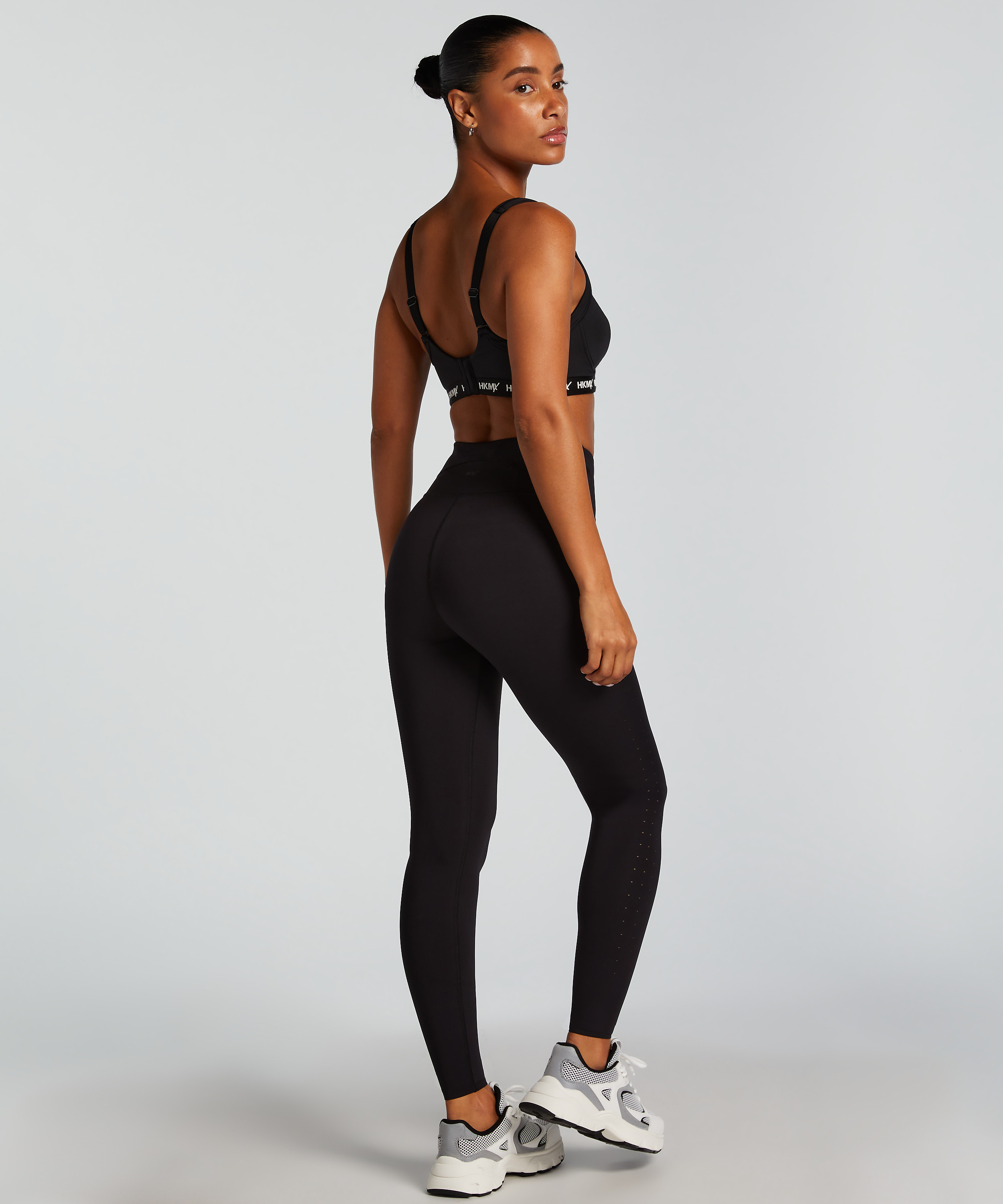 HKMX Sports bra The Elite Level 3, Black, main