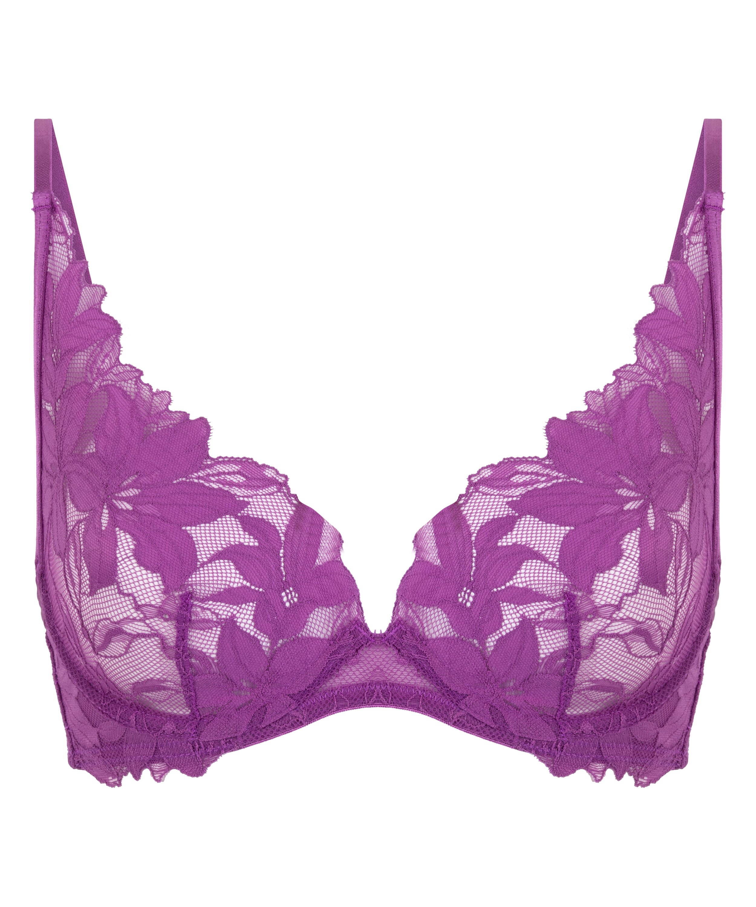 Ingrid Non-Padded Underwired Bra, Purple