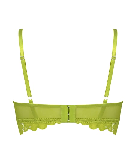 Shiloh Padded Longline Non-Underwired Bra, Green