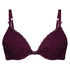 Maya Padded Underwired Push-Up Bra, Purple