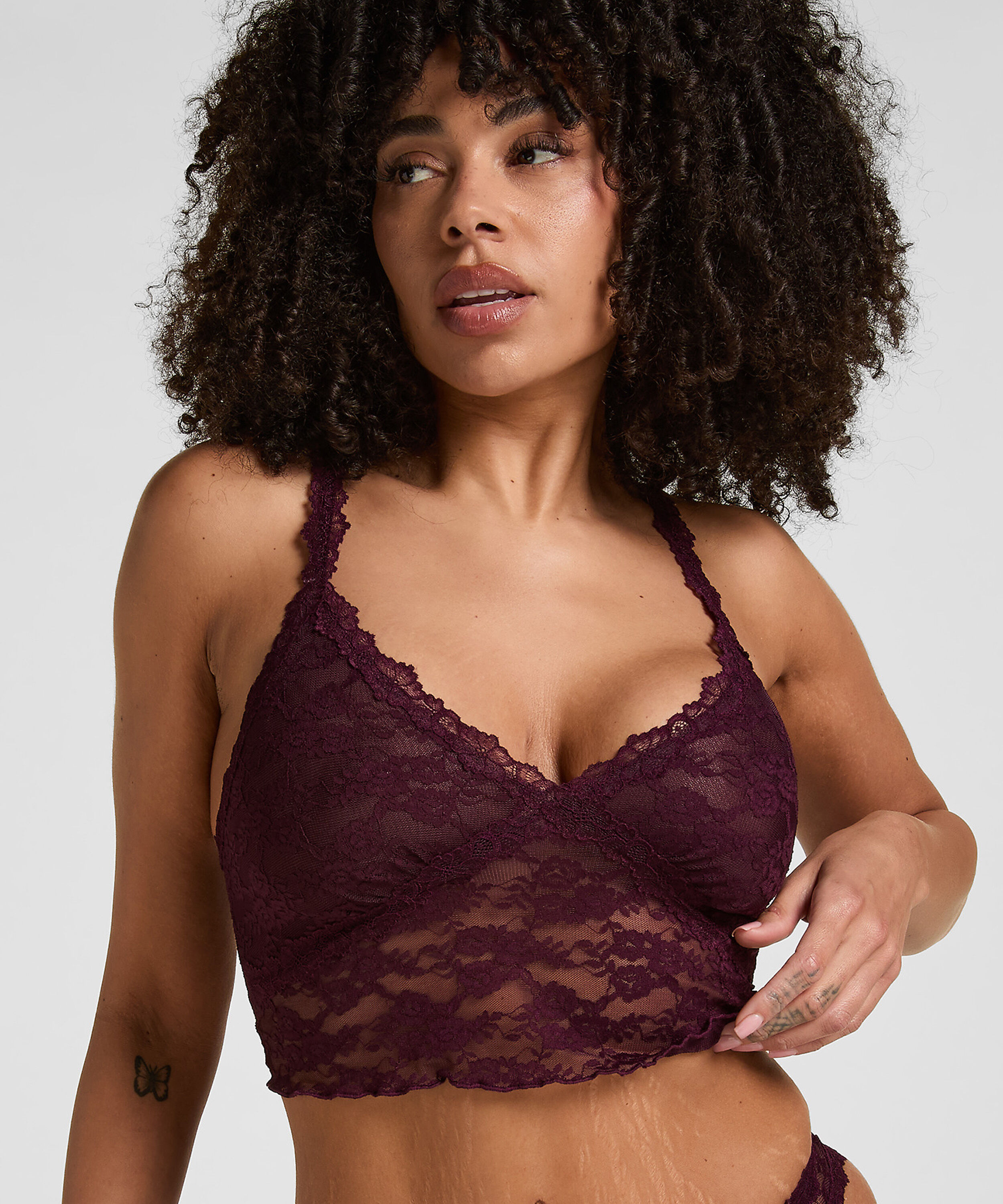 Bralette Aveline, Purple