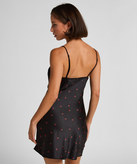 Slipdress Chelsey, Black