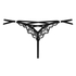 Highleg Thong Scarlett, Black