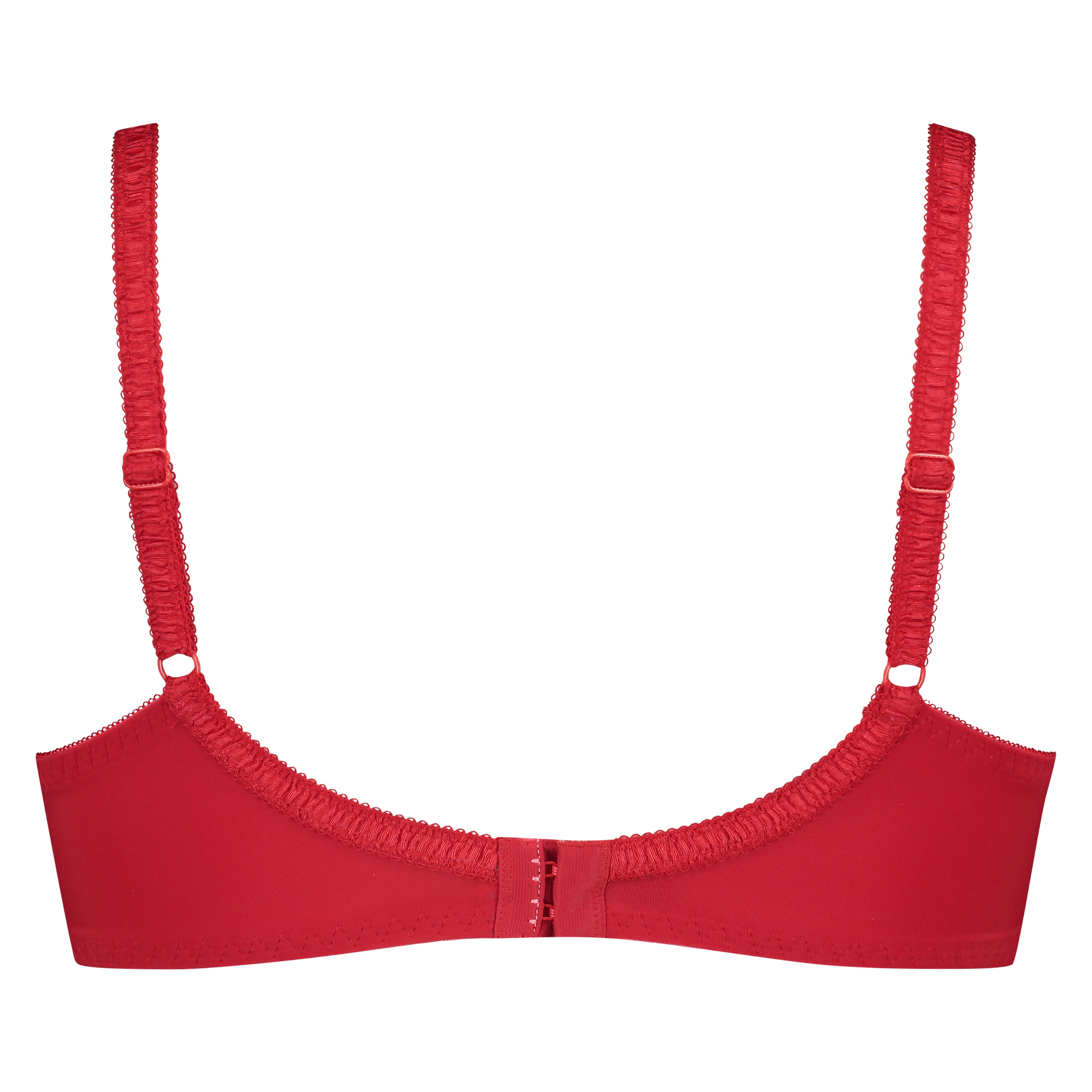 Diva Non-Padded Underwired Bra, Red, main