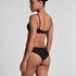 Invisible Brazilian Stripe mesh, Black