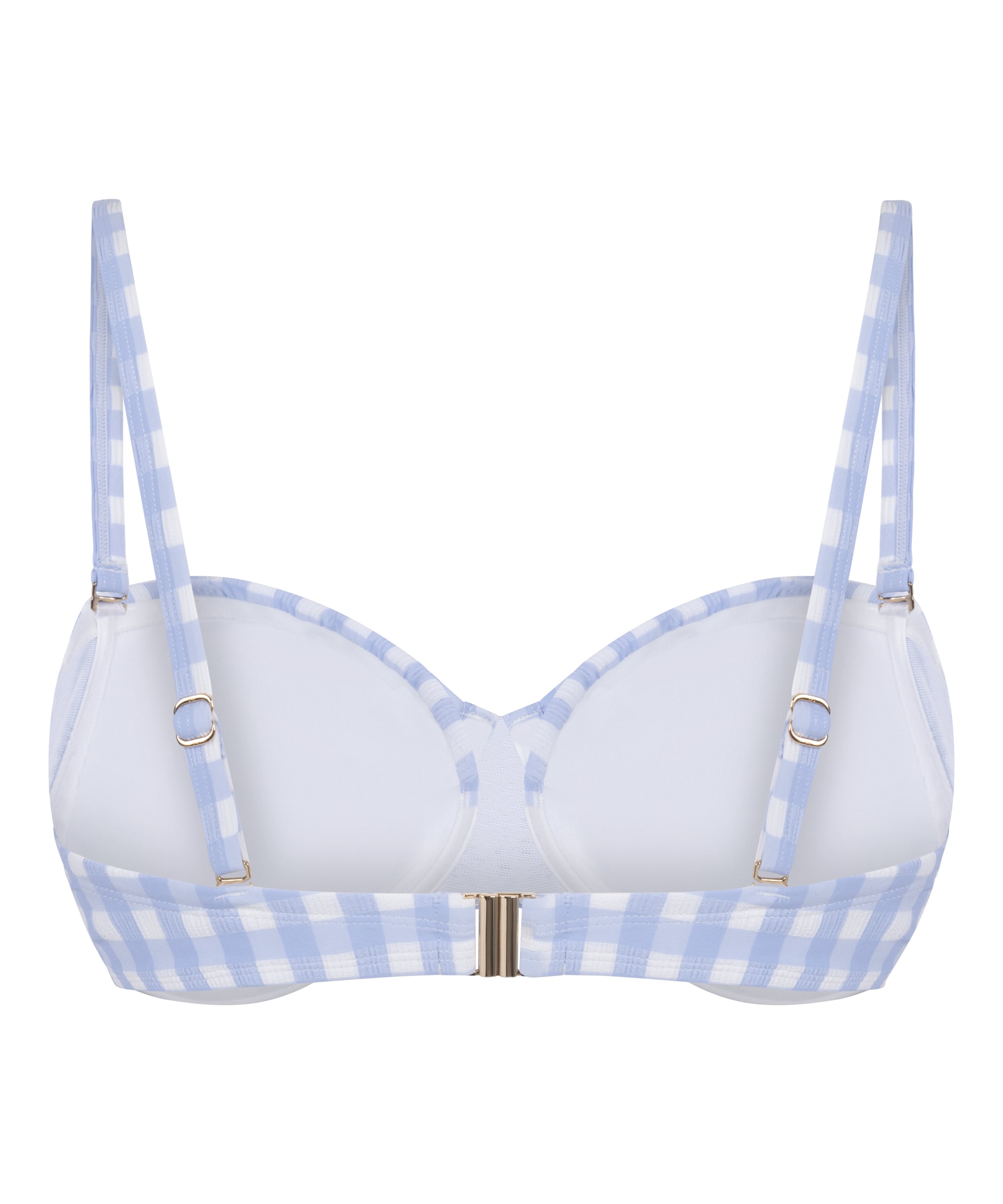 Padded Underwired Bikini Top Amalfi, Blue, main