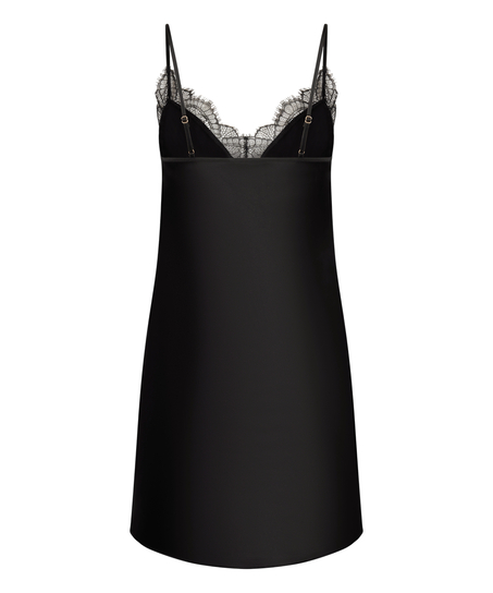 Slipdress Lace, Black