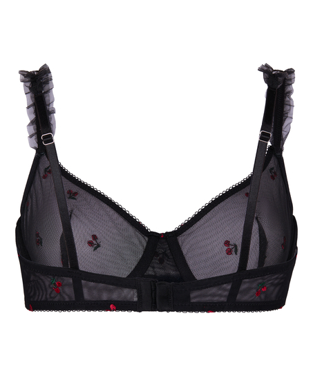 Chelsey Non-Padded Underwired Bra, Black