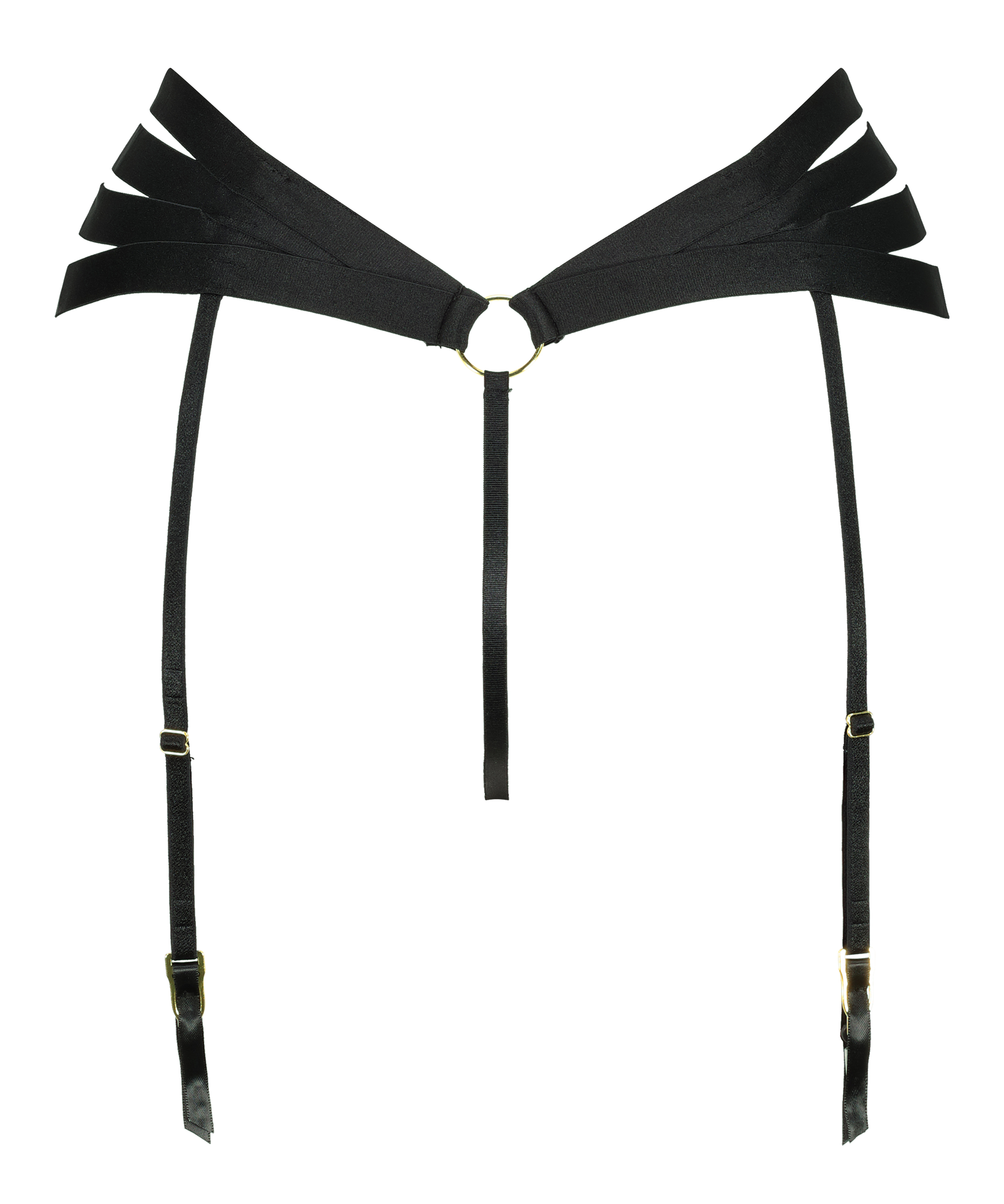 Femme High Leg Thong, Black, main