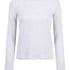 Long Sleeve Top Pointelle, Gray
