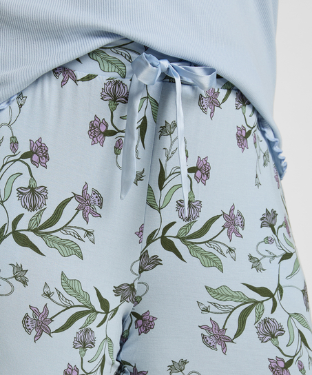 Jersey Pyjama Pants, Blue