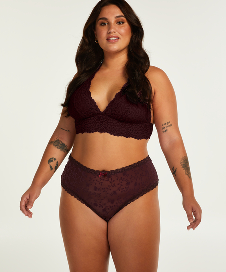Brazilian V-shape Curvy, Red