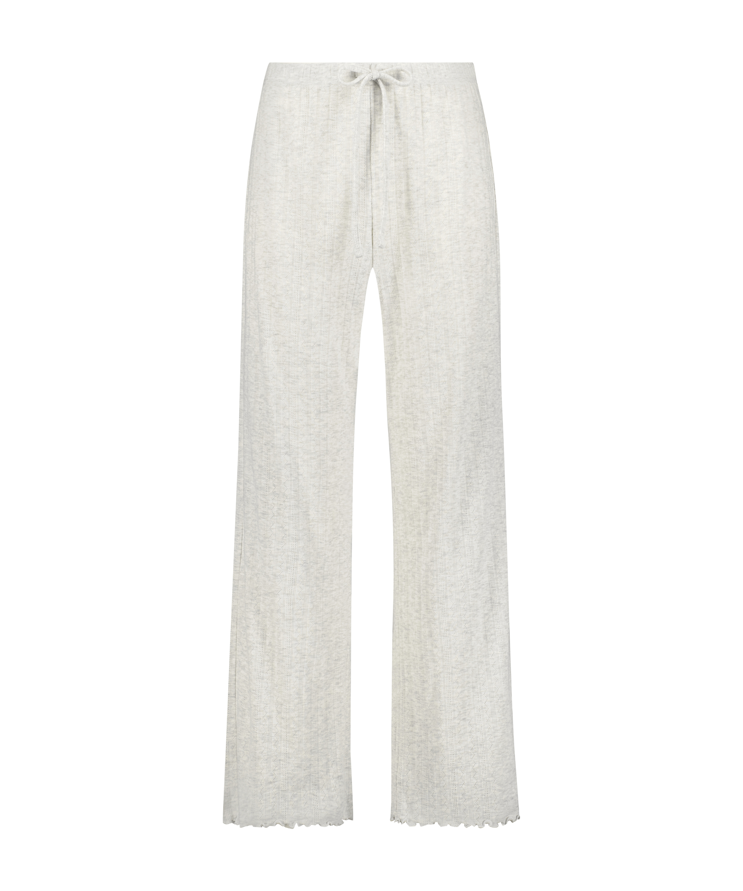 Pointelle Pyjama Pants, Beige, main