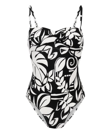 Mauritius Bandeau Bathingsuit, Black