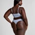 Dianne High Leg Thong, Blue