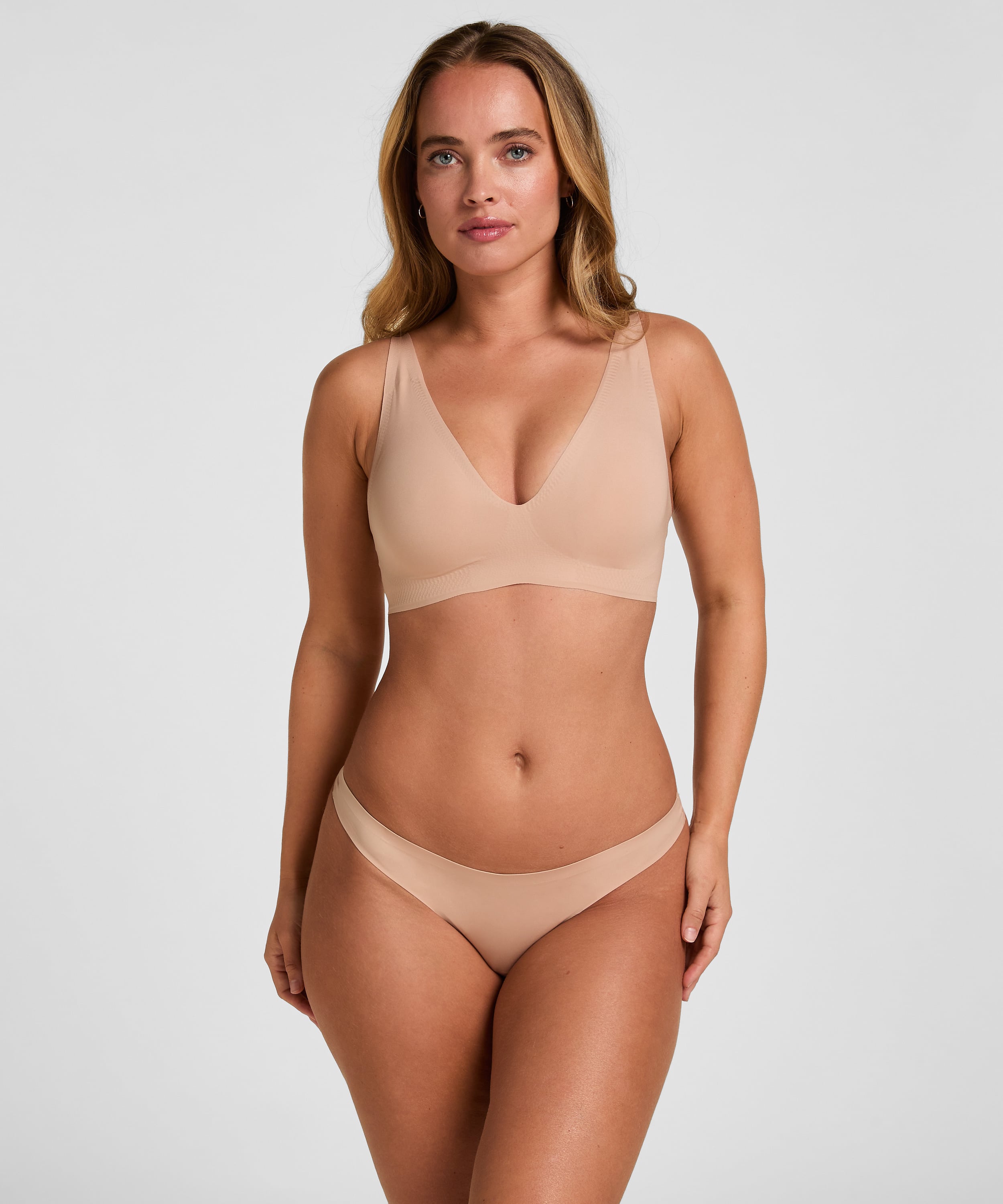 Super Comfort Thong, Beige, main