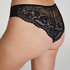 Invisible Lace Back Brazilian, Black