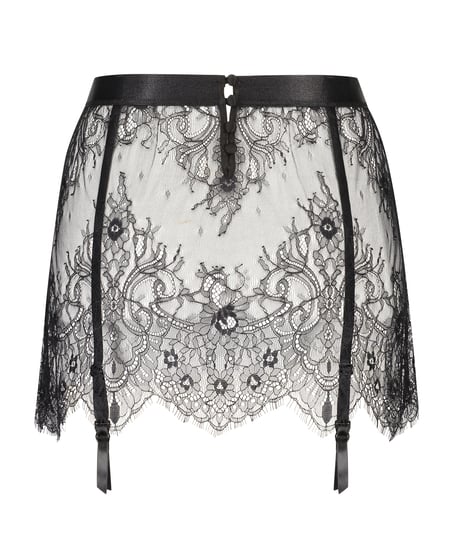 Lace Skirt, Black