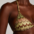 Alcapulco Triangle Bikini Top, Green