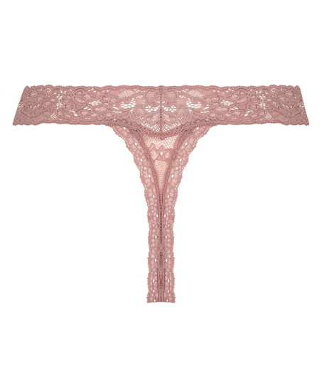 Madison Extra Low Thong, Pink