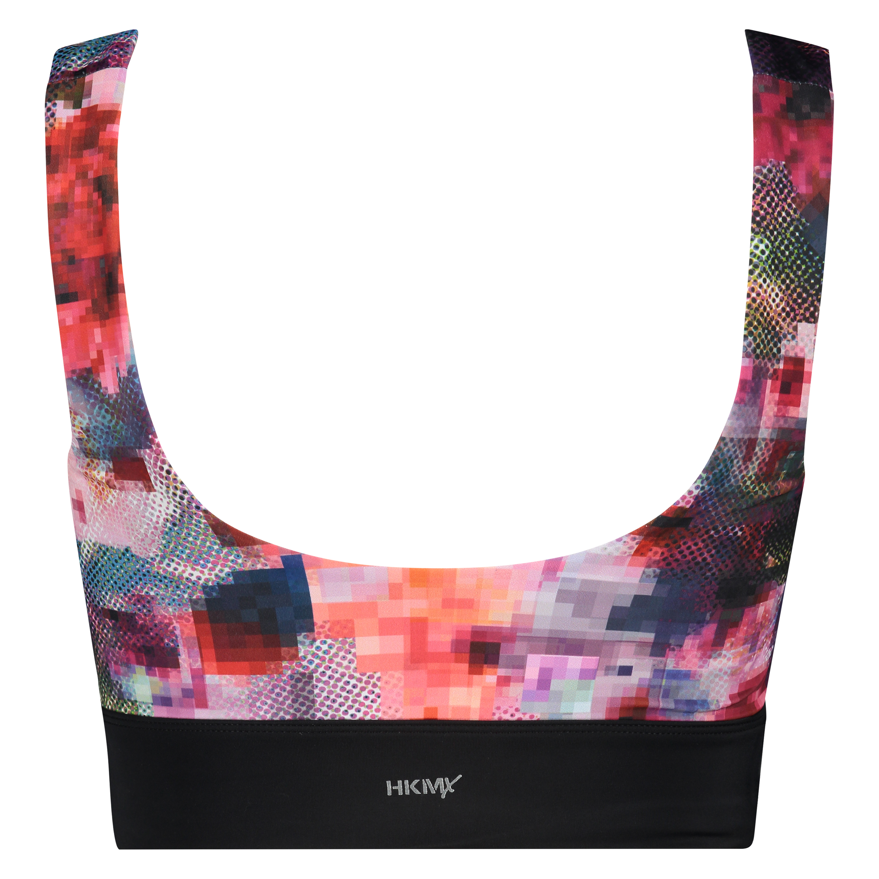 HKMX The Flex sports bra level 1, Red, main