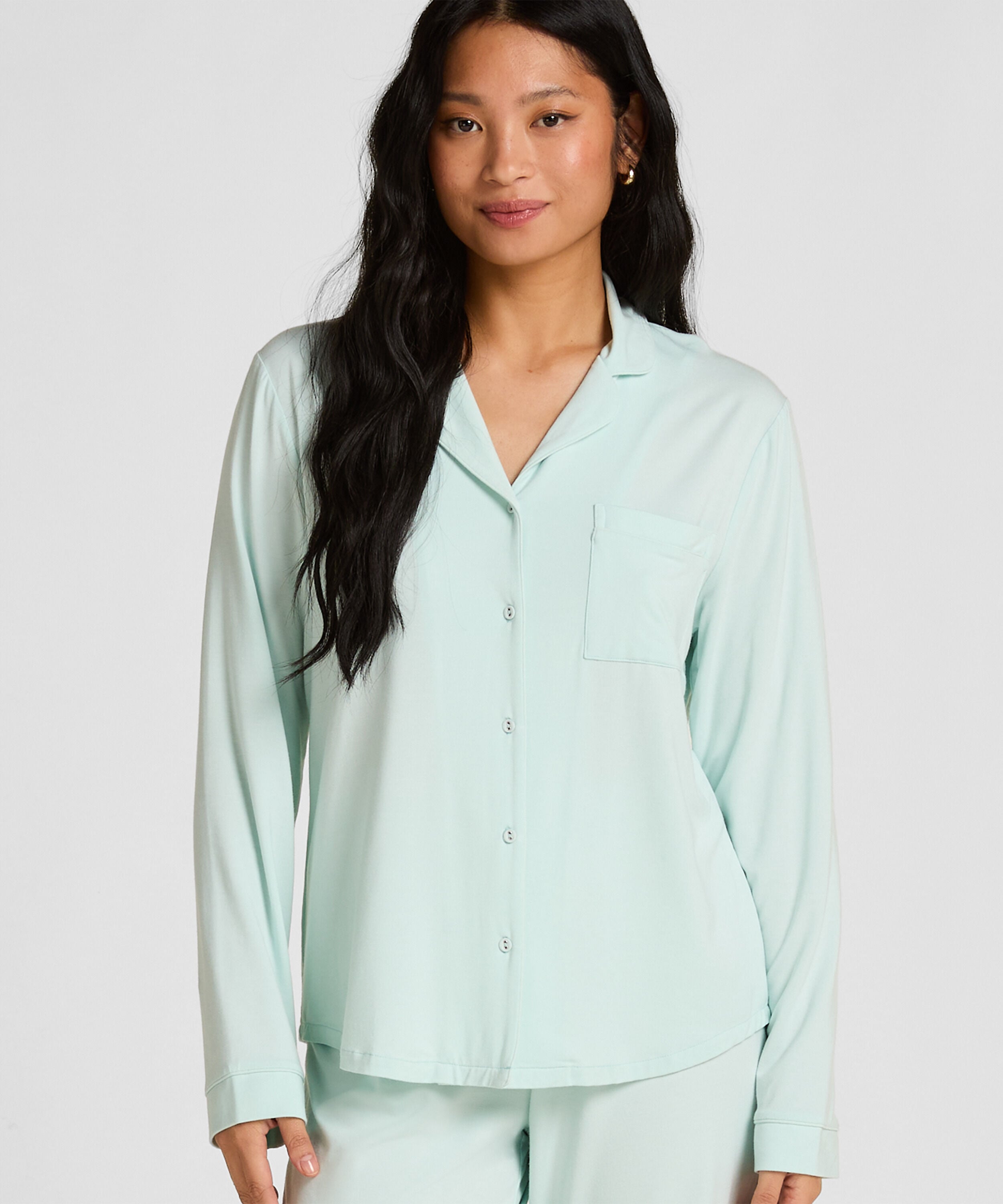 Essential Jersey Long-Sleeved Jacket, Green