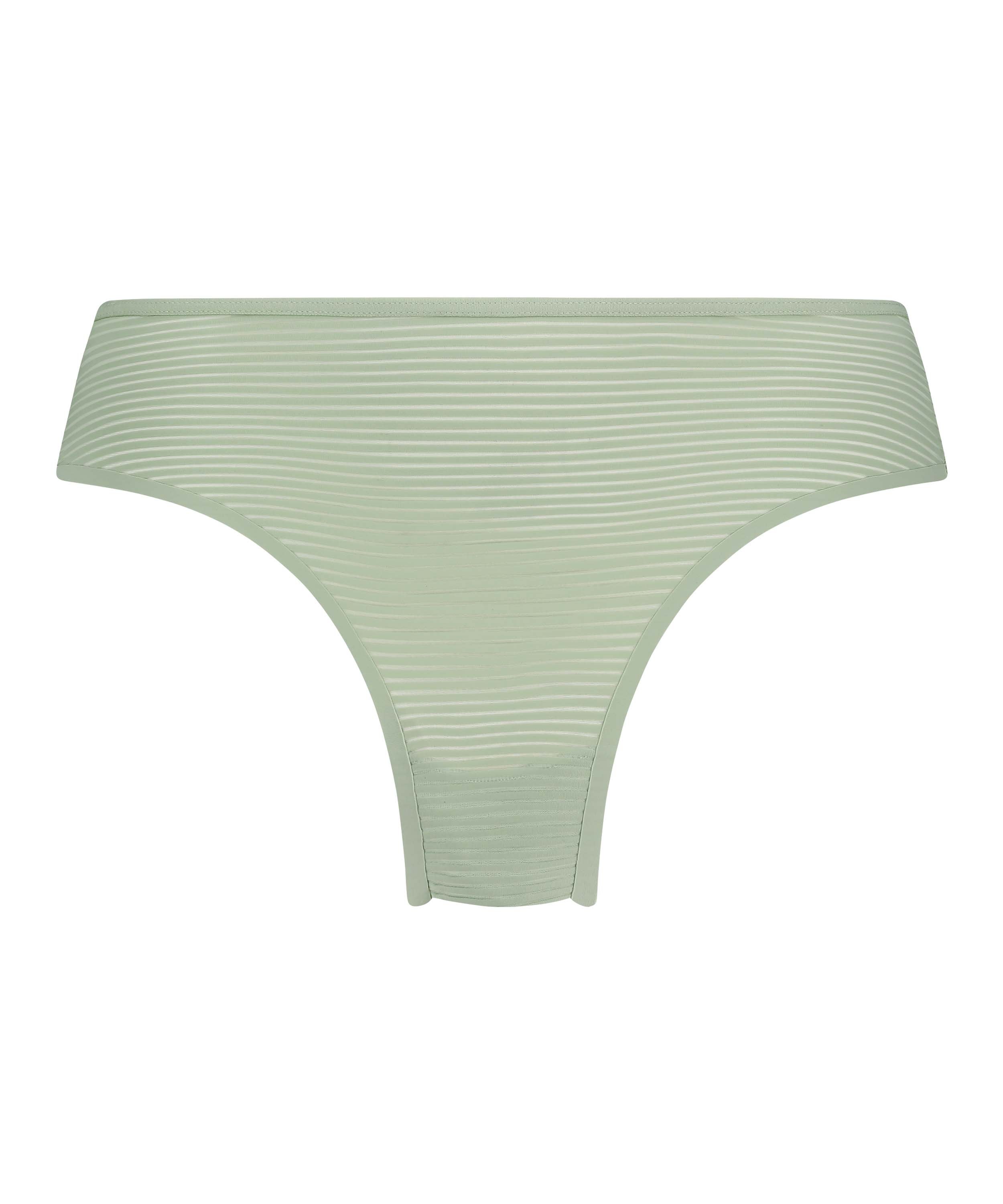 Invisible Brazilian Stripe mesh, Green, main