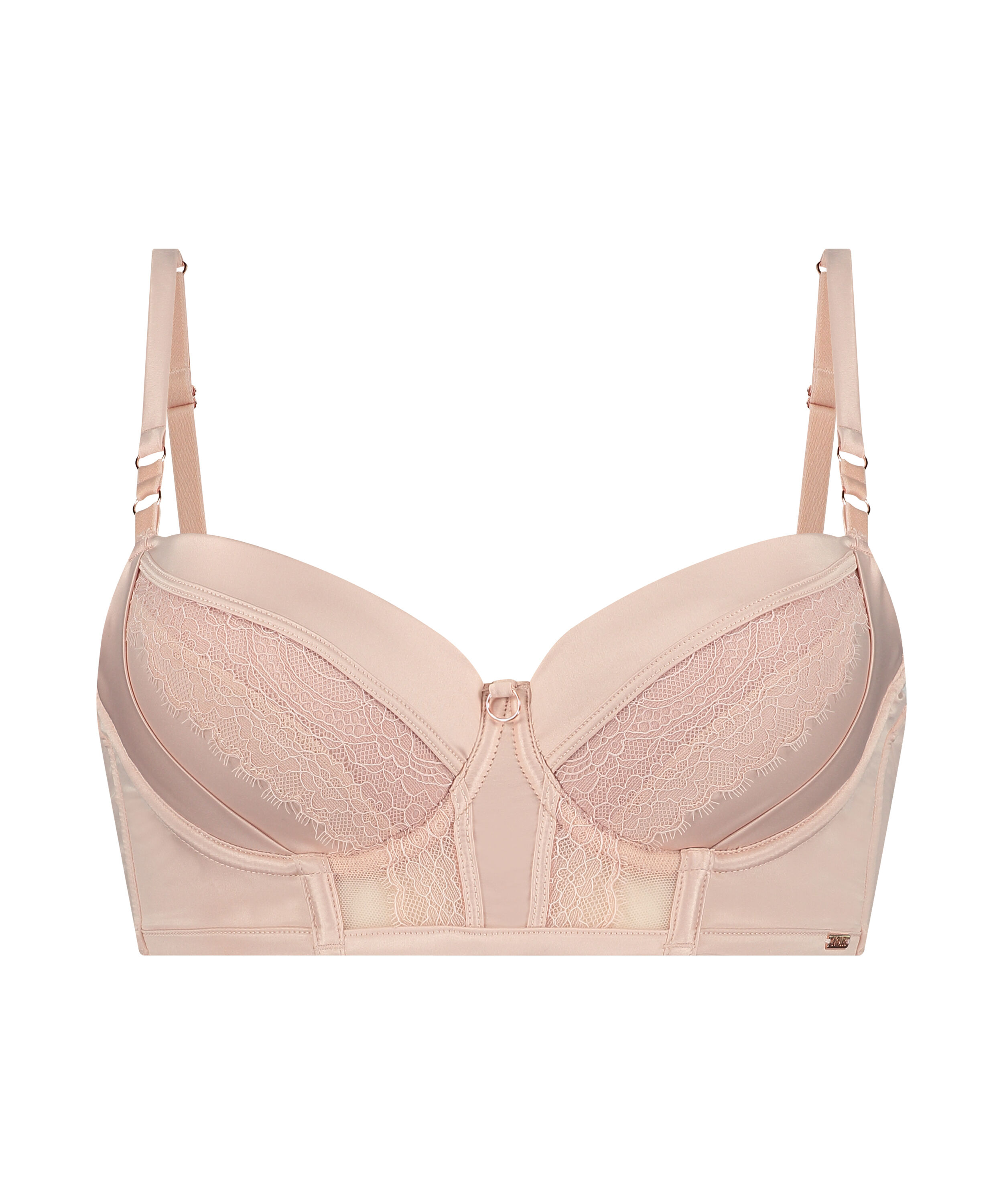 Nicole Padded Underwired Bra, Pink