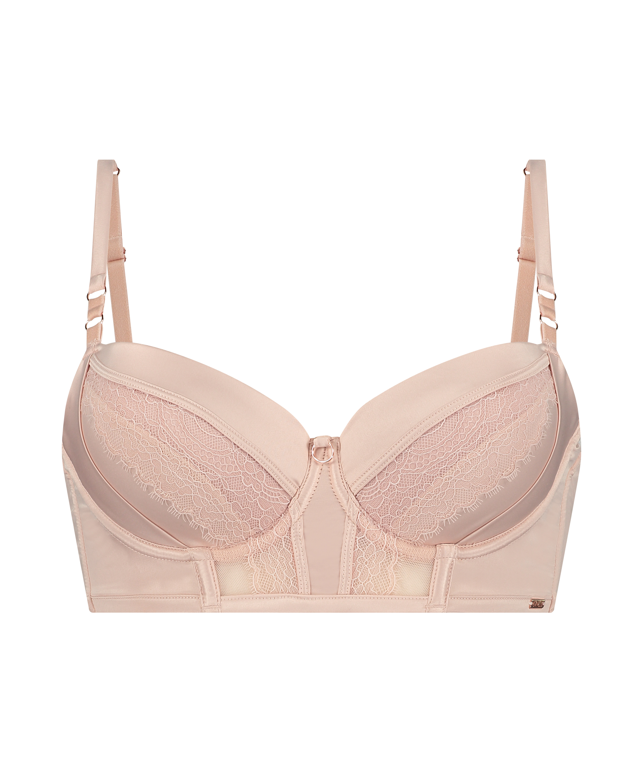 Nicole Padded Underwired Bra, Pink, main