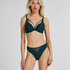 Isadora Padded Underwired Push-Up Bra, Green
