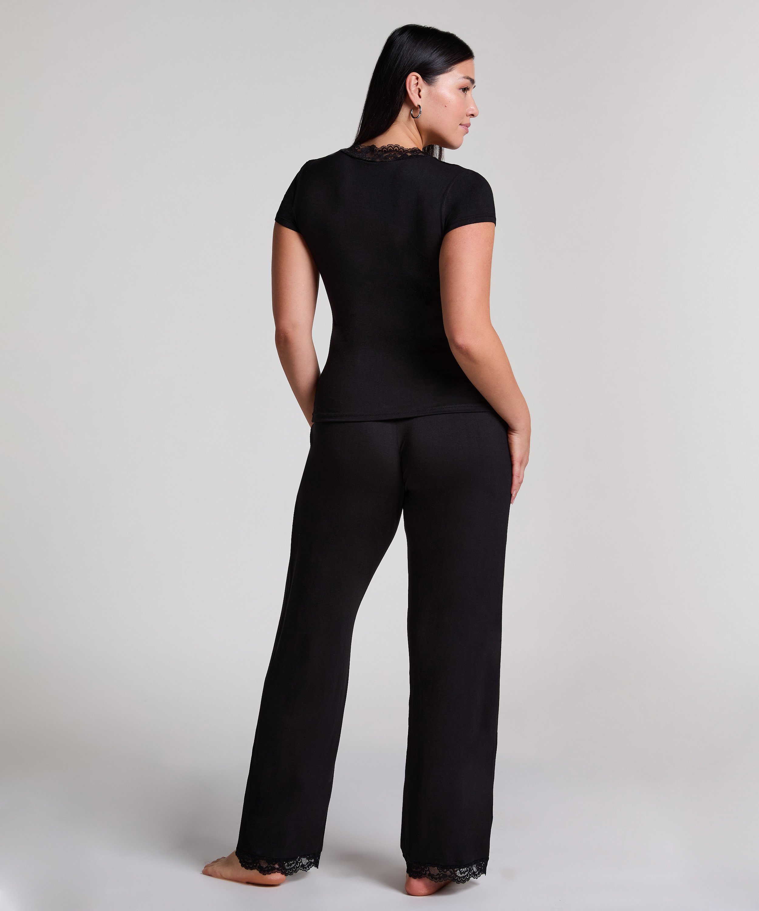 Pyjamaset Nanna, Black, main