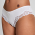 Secret Lace Brief, White