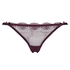 Thong Embroidered, Purple