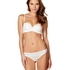 Padded strapless underwired bra Ramona, White