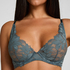 Ingrid Non-Padded Underwired Bra, Blue