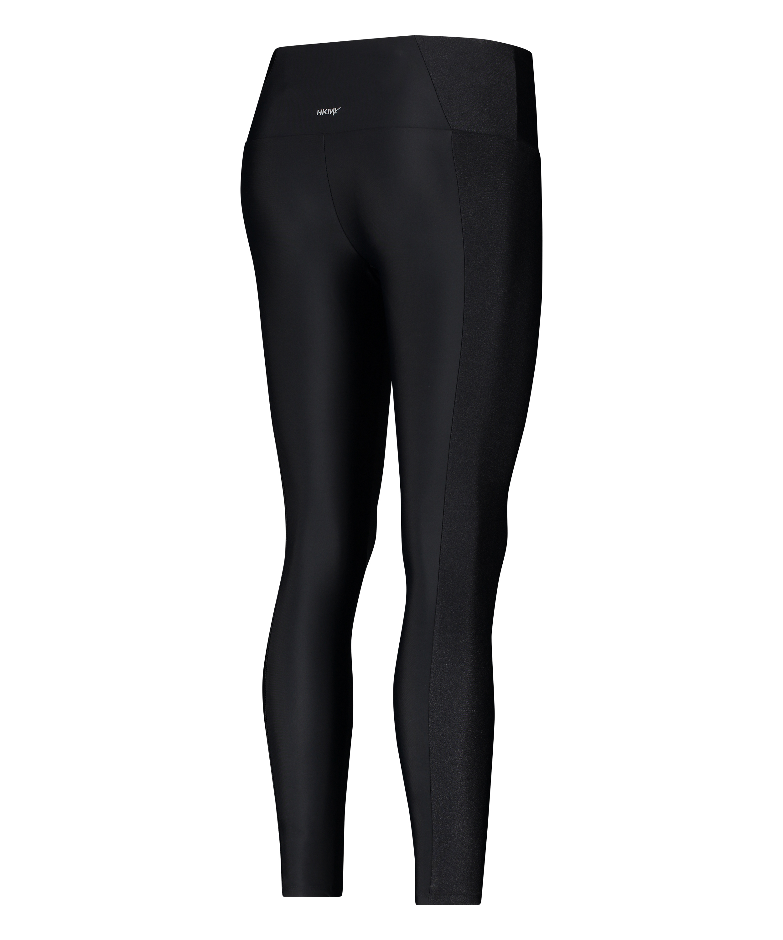 HKMX High waisted sports leggings Shine On, Black, main