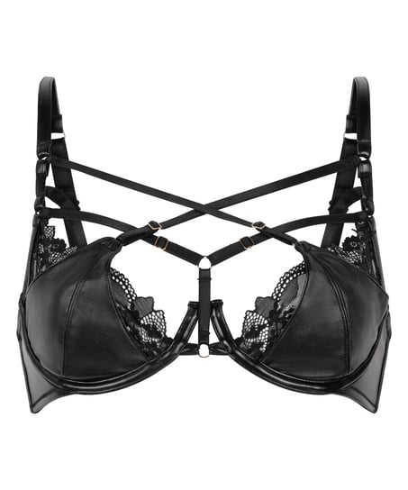 Nadia Non-Padded Underwired Bra, Black