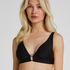 Triangle Bikini Top Luxe, Black